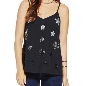 Two by Vince Camuto Star Tank Top Blouse
